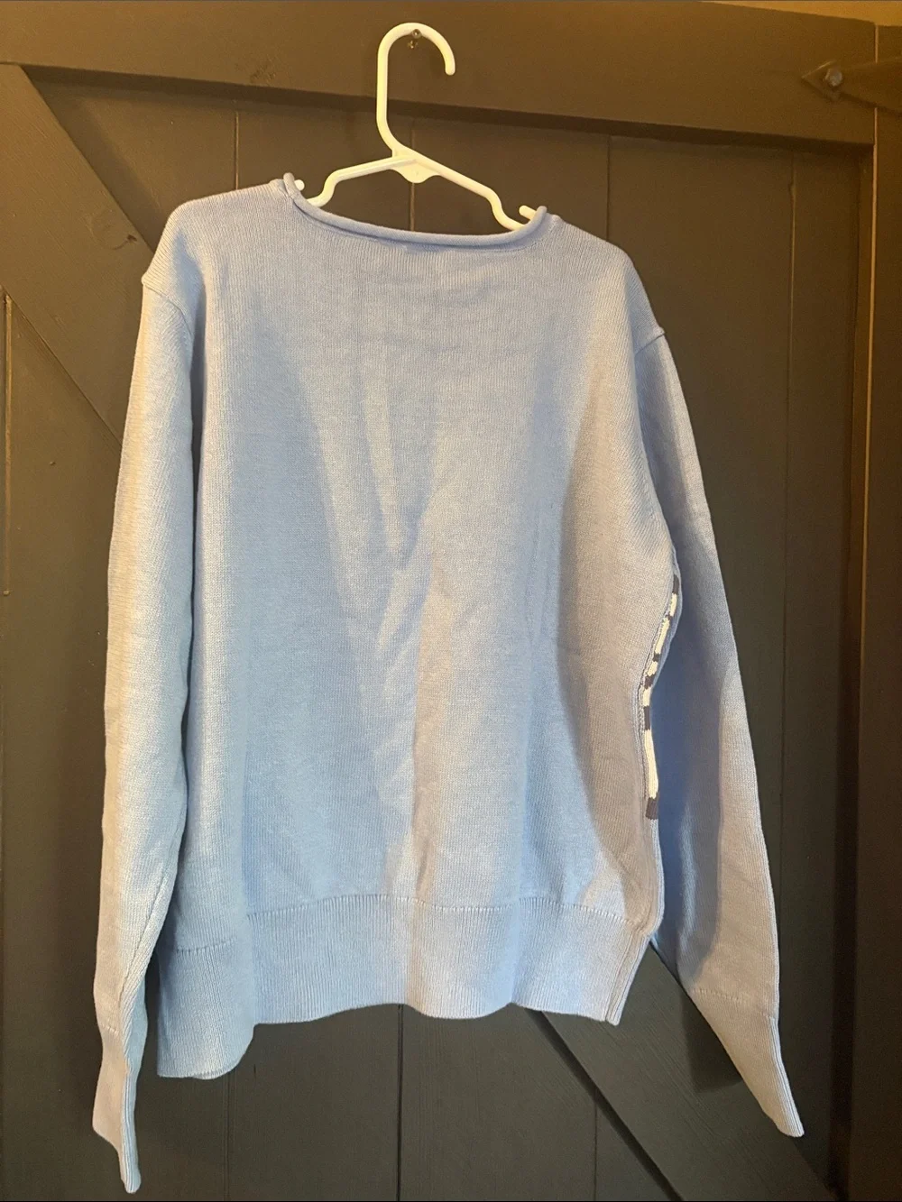 GAP Light Blue Butterfly Knit Sweater